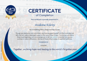 CLIA_Certificate Mercy Ships
